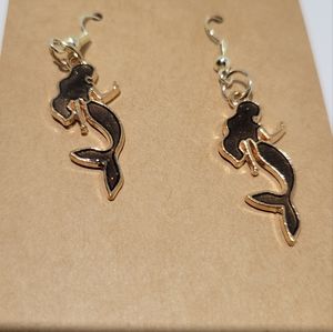 Black Mermaid earrings